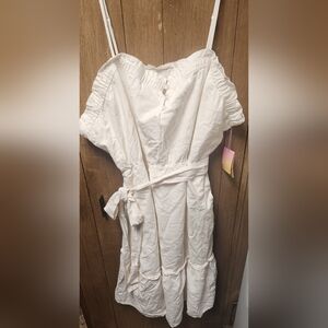 Stoney Clover Lane White Midi Sun Dress Dress